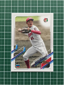 ★TOPPS 2021 NPB プロ野球 #133 矢野雅哉［広島東洋カープ］ベースカード「BASE」ルーキー「RC」★