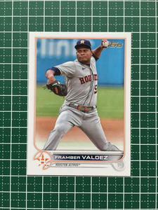 ★TOPPS MLB 2022 SERIES 1 #261 FRAMBER VALDEZ［HOUSTON ASTROS］ベースカード「BASE」★