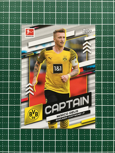 ★TOPPS 2021-22 BUNDESLIGA #TC-MR MARCO REUS［BORUSSIA DORTMUND］インサートカード「TEAM CAPTAINS」★