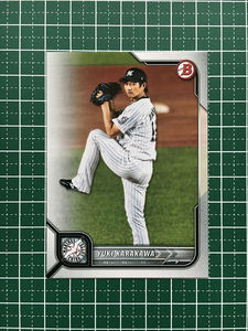 ★TOPPS BOWMAN NPB 2022 #126 唐川侑己［千葉ロッテマリーンズ］ベースカード「BASE」★