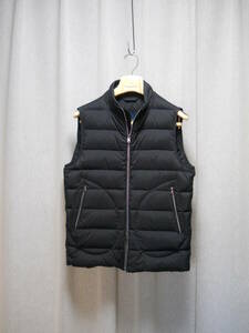 HERNO hell no thin. down vest black 46 beautiful goods PI012ULE-19288-9300