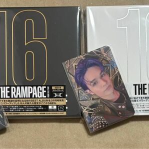 THE RAMPAGE from EXILE TRIBE 16SOUL 16PRAY 2枚セット ※トレカ付き