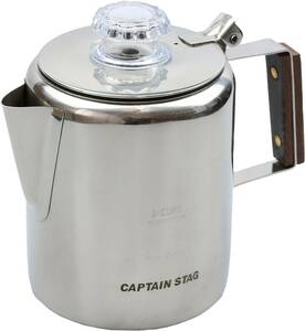 キャプテンスタッグ(CAPTAIN STAG) コーヒー ポット パーコレーター 18-8ステンレス製 M-1224/M-1225
