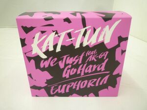 【中古品 同梱可】 KAT-TUN CDセット We Just Go Hard feat. AK-69/EUPHORIA 6点