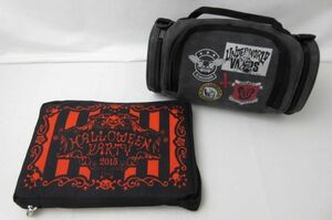 【同梱可】美品 アーティスト VAMPS HalloweenParty 等 キャリーケース ショルダーバッグ 2点 グッズセット HYDE