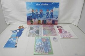 【同梱可】中古品 アニメ 五等分の花嫁 中野四葉 Re:ZERO 他 きゃらっとくじ FIVE AIRLINE ファイブエアライン 特大