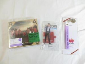 【同梱可】中古品 Travis Japan Road to A 初回J盤 2CD 中村海人 アクリルスタンド ストラップ 3点 グッズセット