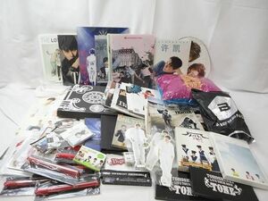 【同梱可】中古品 韓流 東方神起 JYJ ユチョン 他 クッション DVD 2013 ペンライト 等 グッズセット