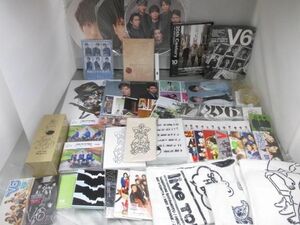 【まとめ売り 中古品】 V6 LIVE TOUR 2017 The ONES スポーツタオル 他 アクリルスタンド トートバッグ 等 未開封含