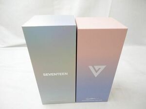 【同梱可】中古品 韓流 SEVENTEEN OFFICIAL LIGHT STICK VER.1 2 ペンライト グッズセット