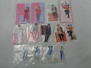 【同梱可】中古品 なにわ男子 道枝駿佑 藤原丈一郎 アクリスタンド キーホルダー 13点 グッズセット