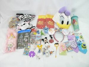 【同梱可】中古品 ディズニー ミニー デイジー 101匹わんちゃん ミスバニー 他 ファンキャップ カチューシャ ステー