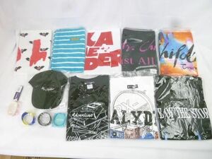 【同梱可】中古品 アーティスト Mr.Children Alexandros 他 ラバーバンド Tシャツ 等 グッズセット