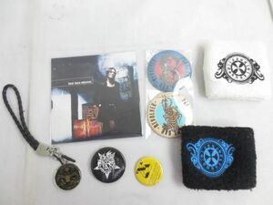 【同梱可】中古品 氷室京介 PERSONAL JESUS BAR REVOLVER beat haze odyssey CD 他 缶バッジ 等 8点 グッズセット