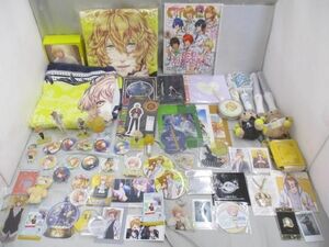 【同梱可】中古品 アニメ うたの☆プリンスさまっ♪ 四ノ宮那月 他 バースデーフラワーリングセット ブランケット 缶バ