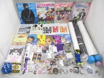 【同梱可】中古品 ホビー 三代目JSB 鬼滅の刃 他 ハンカチ 缶バッジ ポスター 等 グッズセット_画像1