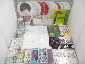 【まとめ売り 中古品】 Hey!Say!JUMP ショッピングバッグ DVD ペンライト 等 LIVE TOUR SENSE or LOVE 他 グッズセッ