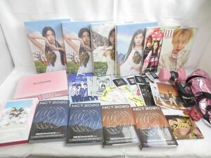 【同梱可】中古品 韓流 BLACKPINK NMIXX NCT SEVENTEEN 他 CD ペンライト 等 グッズセット