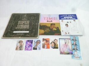 【同梱可】中古品 韓流 SUPER JUNIOR 10TH アルバム 他 CD トレカ 5枚 フォトカード 等 グッズセット