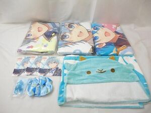 【同梱可】中古品 アニメ すとぷり すとろべりーぷりんす ころん バスタオル フード付きタオル 等 グッズセット