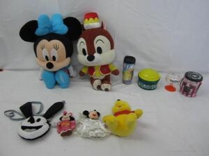 【まとめ売り 中古品】 ディズニー ミッキー チップ&デール くまのプーさん 他 ぬいぐるみ コインケース ぬいぐるみ