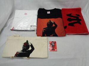 【同梱可】中古品 アーティスト エレファントカシマシ 宮本浩次 宮本、独歩。 Tシャツ タオル バッグ 等 5点 グッズ