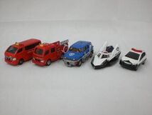 【同梱可】中古品 ホビー トミカ 緊急車両 パトカー 消防車 等 グッズセット_画像4