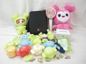 【同梱可】中古品 韓流 TWICE ぬいぐるみ バッグチャーム ペンライト 等 グッズセット