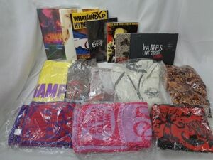 【同梱可】中古品 アーティスト VAMPS 他 マフラータオル パンフレット 等 グッズセット