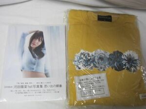 【同梱可】未開封 アイドル 日向坂46 河田陽菜 写真集 トレーナーサイズXL 2点 グッズセット