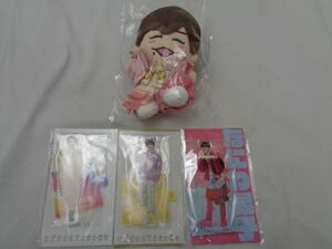 【同梱可】未開封 なにわ男子 長尾謙杜 のみ ちびぬい アクリスタンド 4点 グッズセット