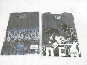 【同梱可】未開封 アーティスト DIR EN GREY Deadly Claris 鬼葬 他 Tシャツ 2点 グッズセット