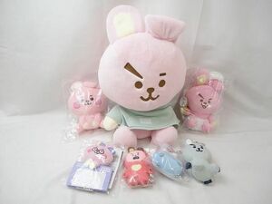 【同梱可】中古品 韓流 防弾少年団 BTS ジョングク BT21 COOKY デニム タイガー 他 マスコット ぬいぐるみ 等 グッズ