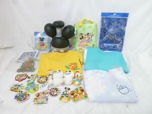 【同梱可】中古品 ディズニー ミッキー ミニー ドナルド 他 ポップコーンバケット マグネット クリアファイル 等 グ