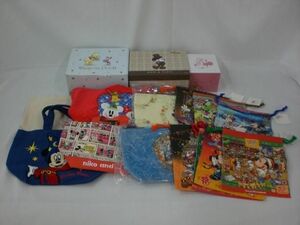 【同梱可】中古品 ディズニー クリスマス 15周年 90周年 他 トートバッグ ランチバッグ 等 グッズセット