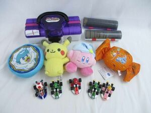 【同梱可】中古品 ホビー ポケットモンスター　スーパーマリオ他　ぬいぐるみ　プルバックカー等グッズセット