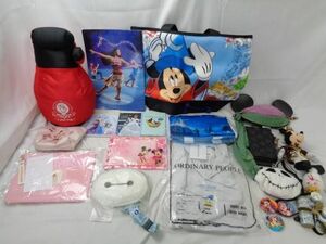 【同梱可】中古品 ディズニー ミッキー ベイマックス シンデレラ 他 ぬいぐるみバッジ クッション トートバッグ 等