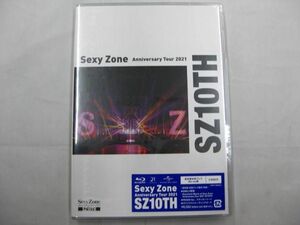 【未開封 同梱可】 Sexy Zone Blu-ray Anniversary Tour 2021 SZ10TH 通常盤 初回プレス仕様 2BD