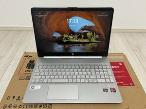 【美品】HP 15s-eq2000 G2 価格.com限定 AMD Ryzen 5 512GB SSD 8GBメモリ 15.6型 フルHD IPS液晶 Windows 11 Home ナチュラルシルバー