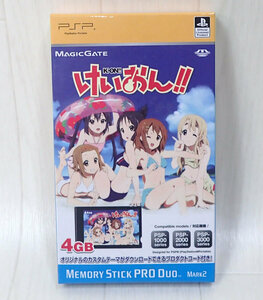 けいおん!! Memory Stick PRO Duo Mark 2 4GB 未開封 D539 発送185円～