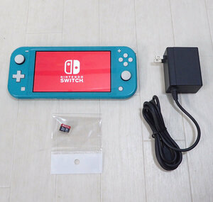任天堂 Nintendo Switch Lite ターコイズ HDH-001 SDカード16GB付き 中古 D550 発送520円～