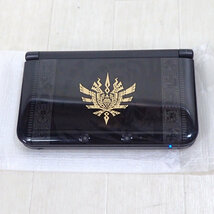 任天堂 Nintendo 3DS LL モンスターハンター 4 スペシャルパック ゴア・マガラ ブラック SPR-001 中古 D509 発送520円～_画像2