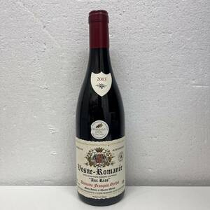 【C-23112】 VOSNE ROMANEE AUX REAS ヴォーヌ・ロマネ・オー・レア 2003 果実酒 ワイン 750ml 13％ 未開栓