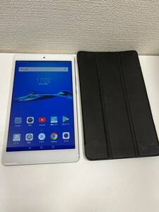 【SYC-2066】1円スタート HUAWEI MediaPad M3 Lite 701HW ファーウェイ タブレット Softbank 判定〇 ホワイト 中古 保管品