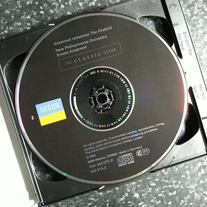 b（独盤 2CD）アンセルメ ストラヴィンスキー 火の鳥 リハーサルの画像4