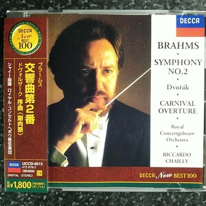 b（国内盤）シャイー　ブラームス　交響曲第2番