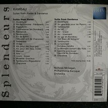 b（輸入盤）マギーガン　ラモー　プラテー　ダルダニュス　組曲　McGegan Rameau Platee Dardanus_画像2