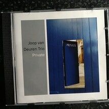 b（輸入盤）JOOP VAN DEUREN TRIO PRIVATE （ピアノ・トリオ）_画像1