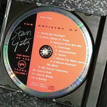 b（USA盤 2CD）スタン・ゲッツ　Stan Getz Best of Verve Years Vol 1_画像3