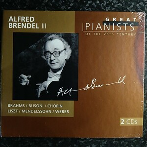 b（未開封 2CD）20世紀の偉大なるピアニストたち　アルフレッド・ブレンデルⅢ　Brendel GREAT PIANISTS OF 20th CENTURY